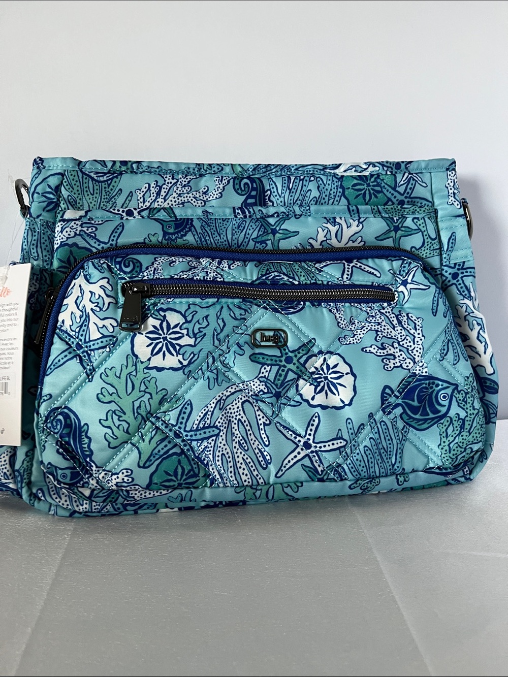 LUG - Shimmy SE Crossbody Bag in Sealife Blue